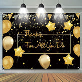Aperturee - Balloons Black Teacher Appreciation Week Backdrop